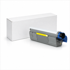 Toner jaune compatible OKI C610 44315305 | 6 000 p.