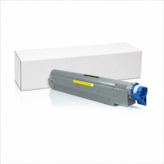 Toner jaune compatible OKI 42918913 - C9600/C9850