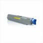Toner jaune compatible OKI C9600/C9650/C9800/C9850 - Remplace 42918913