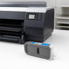 Compatible Canon PFI-1700 C Cyan Ink Tank 700ml
