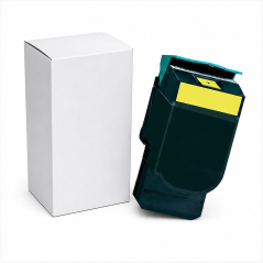 Toner jaune compatible Lexmark CX410/CX510 - 3 000 p