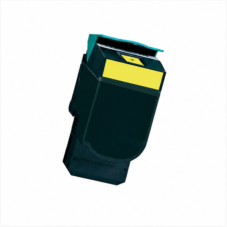 Compatible Yellow Toner Cartridge for Lexmark CX410/CX510
