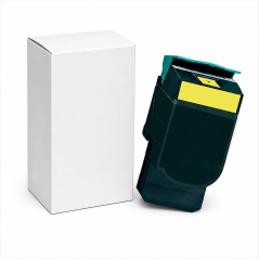 Toner jaune compatible Lexmark CX410/CX510 - 3 000 p