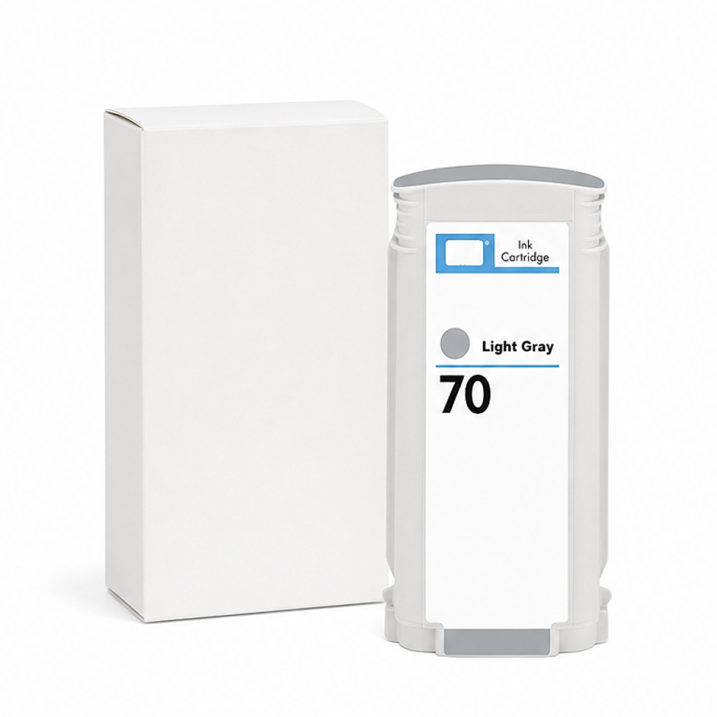 HP 70 130-ml Light Gray DesignJet Ink Cartridge C9451A