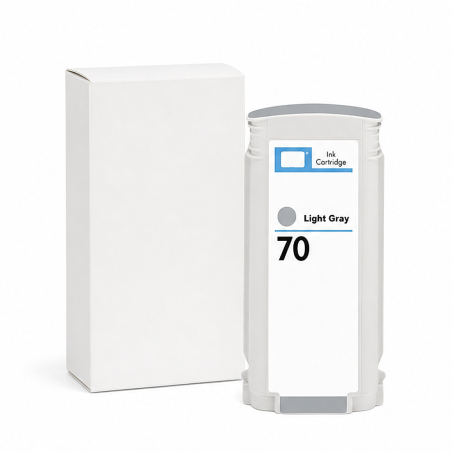 HP 70 gris clair 130 ml C9451A | Cartouche DesignJet