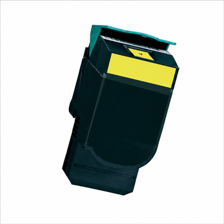 Toner jaune compatible Lexmark CS310/CS410/CS510 – 3 000 pages