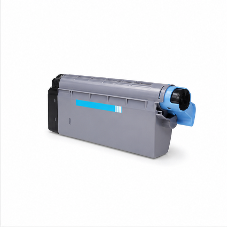 Toner cyan compatible OKI 45396303 pour MC760/MC770/MC780