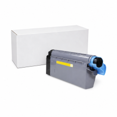 Compatible Yellow Toner for OKI C710/C711 44318605