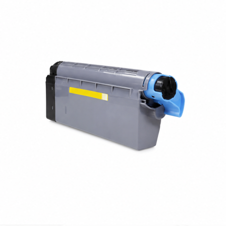Cartouche de toner jaune compatible OKI C710/C711 44318605