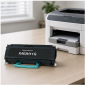 Cartouche toner noire compatible Lexmark E460/E462/X463/X464/X466 - 15 000 pages
