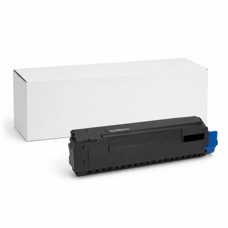 Toner compatible OKI C810/C830 noir | 8 000 pages