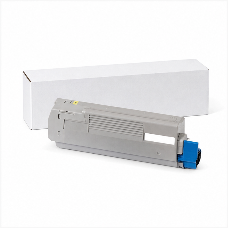 Compatible OKI Yellow Toner Cartridge 43865721 for C5850/C5950/MC560