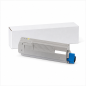 Cartouche de toner jaune compatible OKI 43865721 pour C5850/C5950/MC560