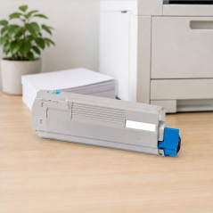 Toner cyan OKI 43865723 pour C5850/C5950/MC560