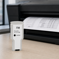HP 730 Photo Black 300 ml P2V73A Ink Cartridge