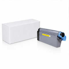 Toner jaune compatible OKI 45396301 - MC760/MC770