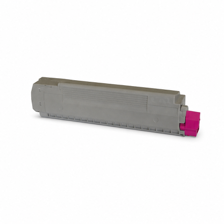 Cartouche de toner magenta compatible OKI MC860 - Remplace 44059210