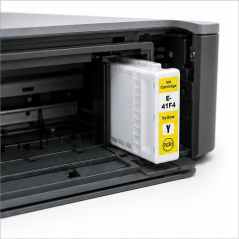 Cartouche Epson T41F4 jaune compatible 350 ml