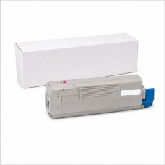 Compatible OKI C822 Magenta Toner 44844614, 7,300