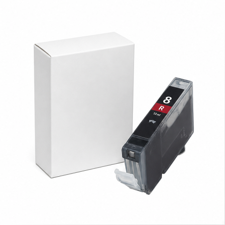 Cartouche Canon CLI-8R rouge compatible 13 ml