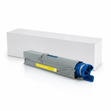 Toner jaune compatible OKI OKT-C3300YL - 2 000 p.