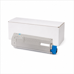 Toner cyan OKI 43324423 pour C5800, C5900, C5550MFP