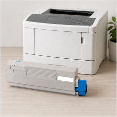 OKI 43324423 Cyan Toner for C5800, C5900, C5550MFP