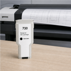 HP 730 noir mate 300 ml | Cartouche DesignJet
