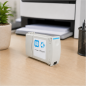 Cartouche d'encre cyan Compatible FlashToner HP 80, 350 ml