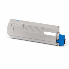 Toner cyan compatible OKI C833/C843 – remplace 46443103