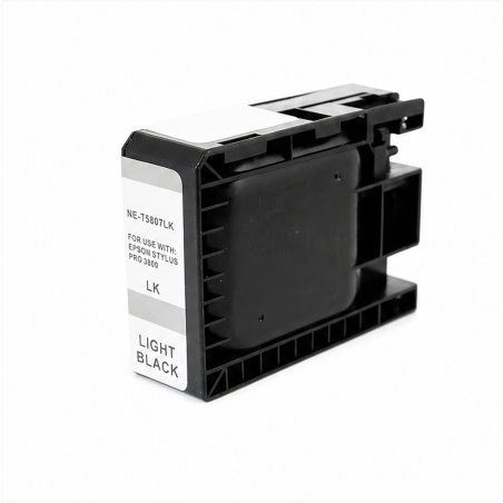 Cartouche d’encre Epson T5807 Light Black compatible, remplace C13T580700