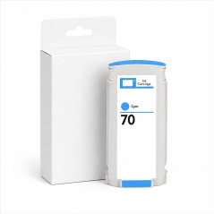 Cartouche cyan HP 70 compatible 130 ml C9452A