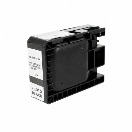 Cartouche d’encre photo noire Epson T5801 80 ml, équivalent C13T580100