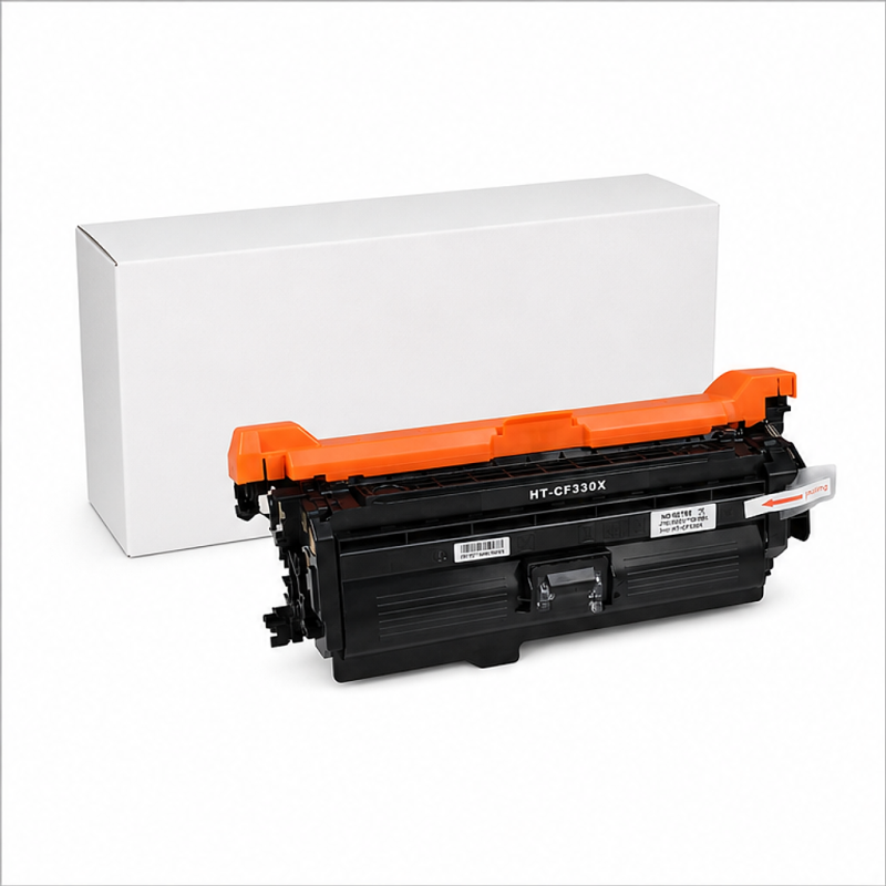Compatible HP 654X Black High-Yield Toner Cartridge CF330X