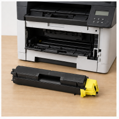 Toner Kyocera TK-580Y jaune compatible 2 800 pages