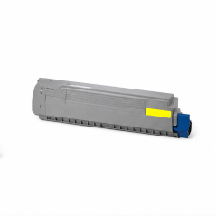 Toner jaune compatible OKI C810/C830 - remplace 44059105