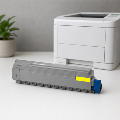 Compatible OKI C810/C830 Yellow Toner - 44059105