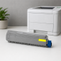 Compatible OKI C810/C830 Yellow Toner Cartridge - Replaces 44059105