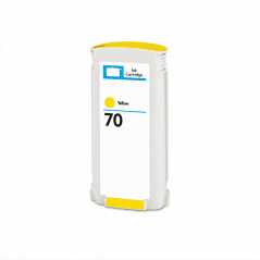 Cartouche d’encre jaune compatible HP 70 C9454A 130 ml