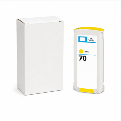 Compatible HP 70 Yellow Cartridge C9454A 130 ml