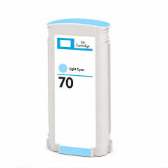 Compatible HP 70 Light Cyan Ink Cartridge 130 ml C9390A
