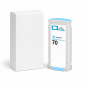 Compatible HP 70 Light Cyan Ink Cartridge 130 ml C9390A