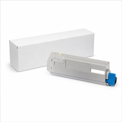 Compatible OKI C5650/C5750 Yellow Toner 43872305