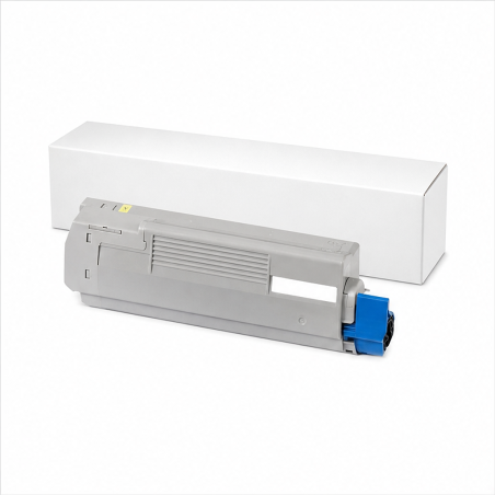 Toner jaune OKI 46443101 pour C833/C843 | 10 000 pages