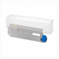 Cartouche de toner jaune OKI 46443101 grande capacité, compatible C833/C843