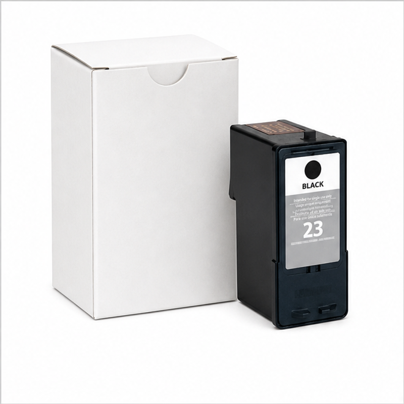 Compatible FlashToner Lexmark 23 Black Ink Cartridge 18C1523E