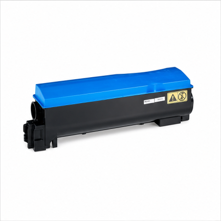 Toner cyan compatible Kyocera TK-570C - Remplace 1T02HGCEU0