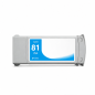 Cartouche d’encre cyan compatible HP 81 C4931A – 680 ml