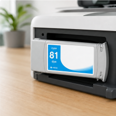Compatible HP 81 Cyan Cartridge C4931A 680 ml