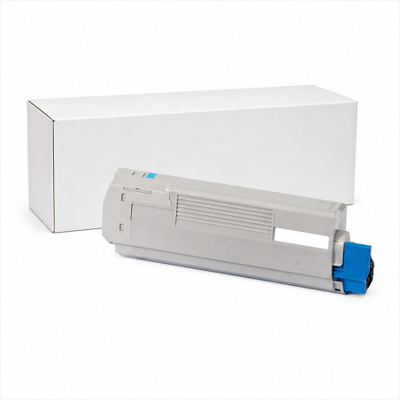 Toner cyan OKI C831/C841 - Remplace 44844507